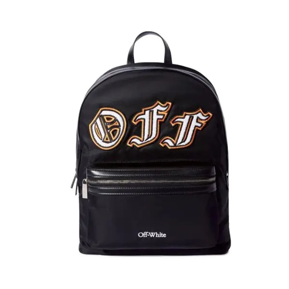 NEW Off White Logo Applique Backpack UNISEX